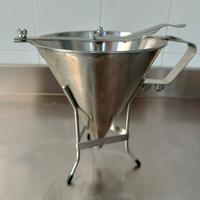 colino imbuto dosatore a pistone 