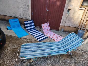 Sdraio Sdraie da spiaggia o giardino
