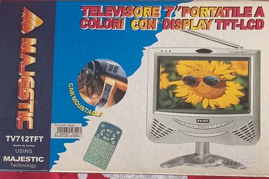 televisore 7'' portatile a colori