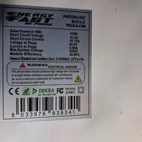 2 pannelli solari 460w 1 da 410