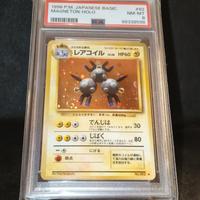 Pokemon Magneton Set Base Jap PSA 8 