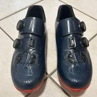 Scarpe ciclismo Shimano RC7 rosso/blu taglia 44