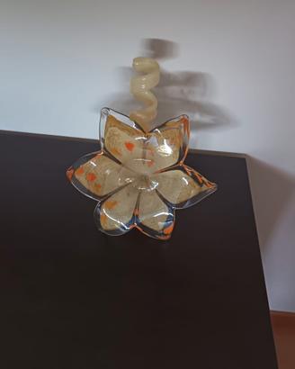 Fiore vetro di Murano Made in Italy 