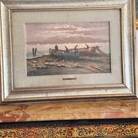 Quadro Autore B. Anastasi acq. anni '70 barche