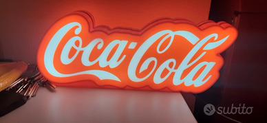 insegna led CocaCola