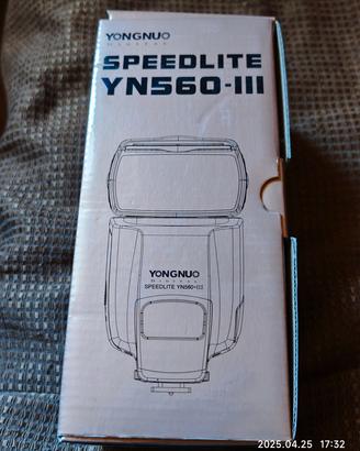 flash per Nikon yongnuo yn560 iii