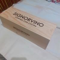 Cassettina in legno 1 bottiglia 
Molto ben rifinit