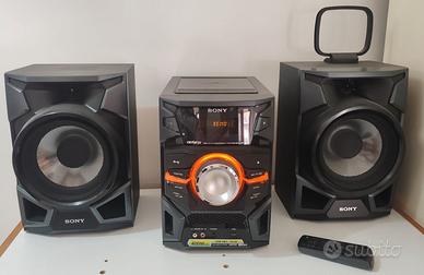 Stereo Sony 400w RMS Mini Hi-Fi MHC-EX 700.