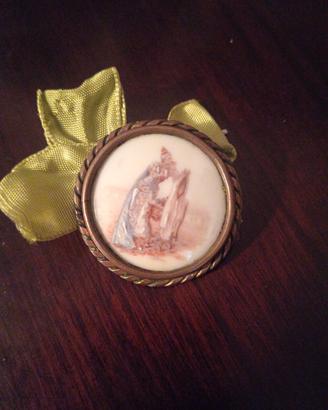 Spilla Antica "Limoges" 