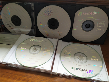 Verbatim CD-R 52X 700mb 5pezzi