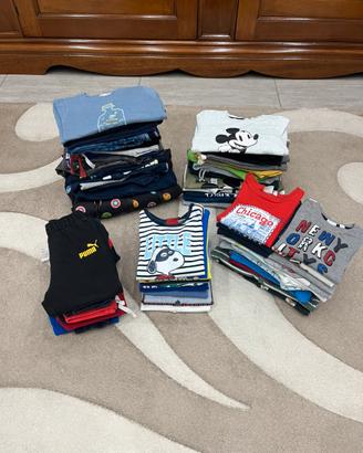 Lotto invernale bambino 18/24 mesi 63 capi