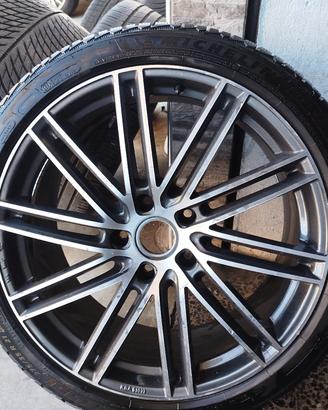 1 cerchio Porsche + gomma 275/35r21 
