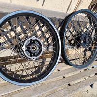 Transalp cerchi, forcelle e pinze