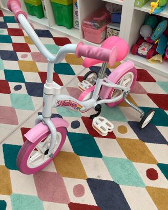 Bicicletta taglia 12 Dino Bike unicorno 3 anni