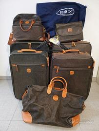 Set valigie Bric's 4  trolley +  borsone + 2 Beaut