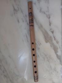 Flauto Dolce Etnico Bambù Artigianale