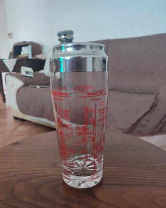 Shaker Vetro Anni 60 70 Con Dosatore cora ricette
