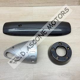 kit protezione marmitta tmax 500 2001 2006 3 pezzi