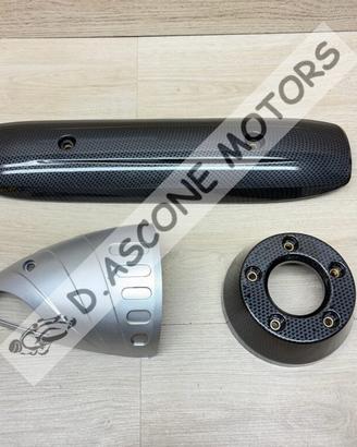 kit protezione marmitta tmax 500 2001 2006 3 pezzi