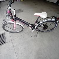 bincicletta da donna con cambi