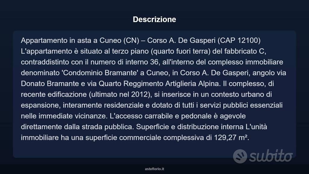 Appartamento – Cuneo, Donatello - Vista 5