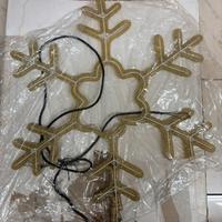 Stella di Natale - fiocco di neve diam 80cm