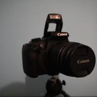 Canon EOS 1300D + Obiettivo 18-55mm + 3 Batterie