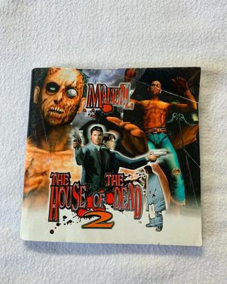 Sega dreamcast MANUALE gioco THE HOUSE OF THE DEAD
