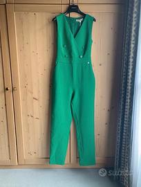 Tuta Kocca colore verde XS