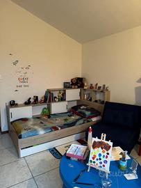 Letto libreria bambino