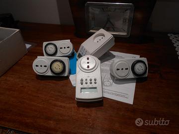 5 Spine/timer per accensione luci e/o apparecchi