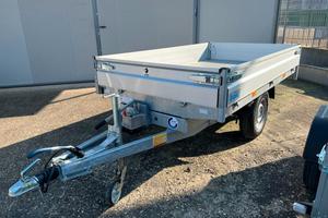 Rimorchio cassone ribaltabile posteriore