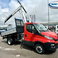 IVECO DAILY 35c140 ribaltabile + gru NUOVI, 2020