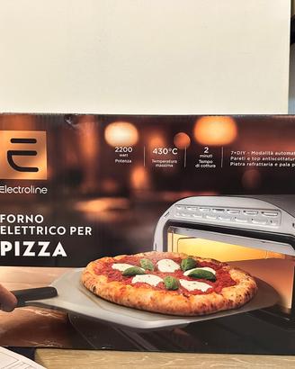 Forno pizza Electroline NUOVO con GARANZIA