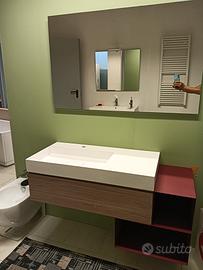 Mobile bagno completo 120x45 nuovo 