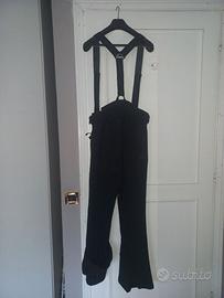 Pantalone sci uomo nero tg 48 Roberta Tonini