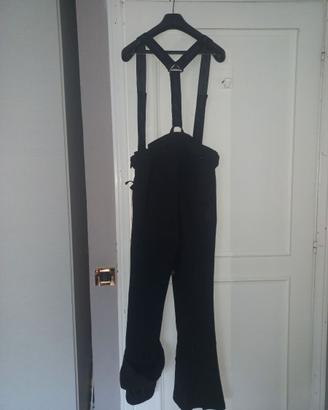 Pantalone sci uomo nero tg 48 Roberta Tonini