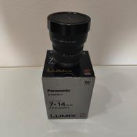 Panasonic lumix G vario 7-14mm f 4