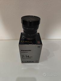 Panasonic lumix G vario 7-14mm f 4