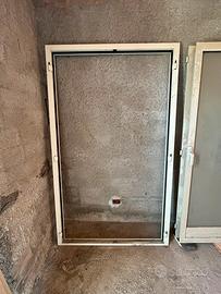Porta finestra in alluminio 2 ante