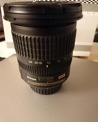 Nikon af s 10-24 f3. 5-4.5 dx