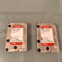 WD Western Digital Red 4TB SATA 3 Usati Perfetti