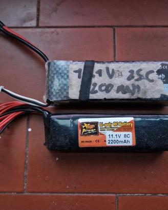 Batterie lipo drone o rc macchine