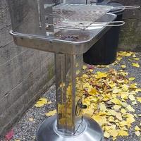 Barbecue  in Acciaio Inox a carbonella
