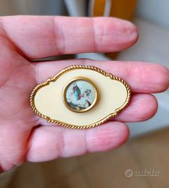 Spilla religiosa vintage 