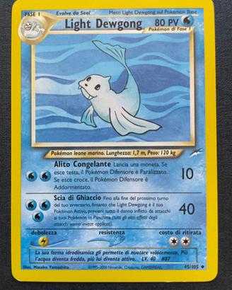 4 Light Dewgong 45/105 Neo Destiny 2002
