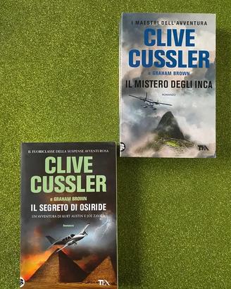 Set 2 romanzi di Clive Cussler, serie Numa Files.