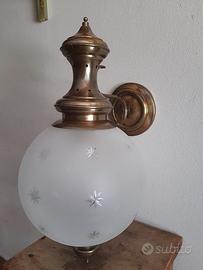 Lampada/lampadario da parete anni '50