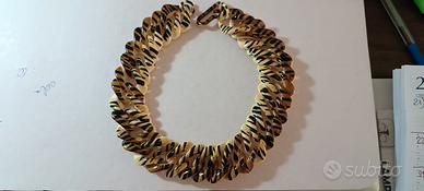 Collana a maglie con stampa animelier