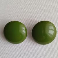 Orecchini '50 Bachelite verde